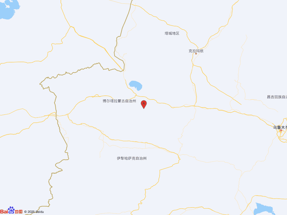 新疆博尔塔拉州精河县发生3.2级地震